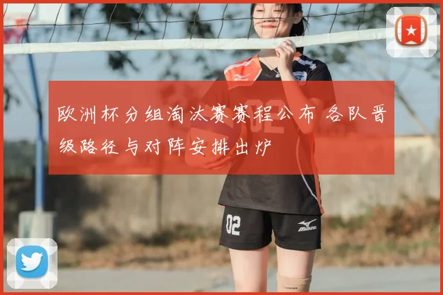 欧洲杯分组淘汰赛赛程公布 各队晋级路径与对阵安排出炉